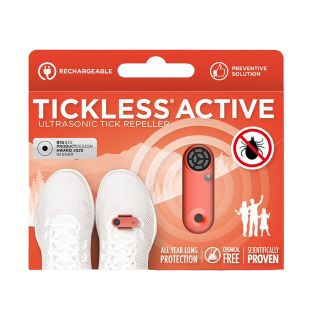 TICKLESS Active puukide ja kirpude vastane ultraheliripats inimestele oranž