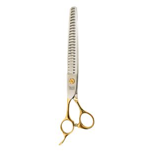 TAURO PRO LINE fileerkäärid, vasakukäelistele 19 cm, 24 hammast, 440c roostevaba teras, kuldne käepide