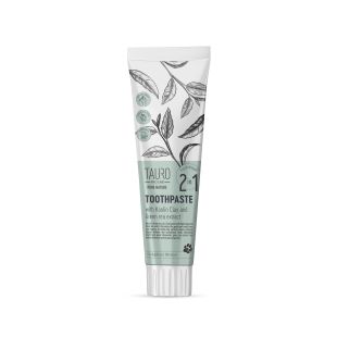 TAURO PRO LINE Pure Nature hambapasta koertele ja kassidele, valge savi (kaoliini), tseoliidi ja rohelise tee ekstraktiga 100 ml