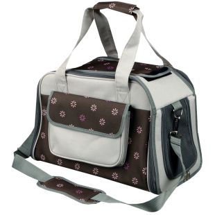 TRIXIE Сумка для переноски домашних животных Libby 25x27x42 коричневая/серая