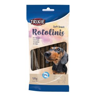 TRIXIE Maiuspalad koertele - närimispulgad loomamaost 12 tk, 120 g/12,5 cm