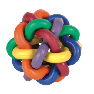 TRIXIE Koera mänguasi, Sõlmedega pall 7 cm