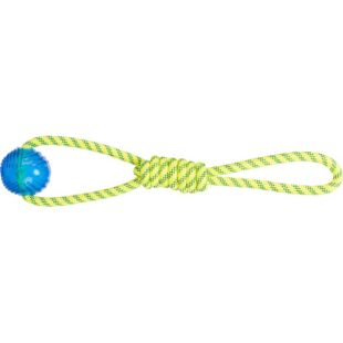 TRIXIE koerte mänguasi - palliga köis, ujuv 40 cm