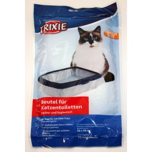 TRIXIE Kassitualeti kotid 46 x 59 cm, 10 tk