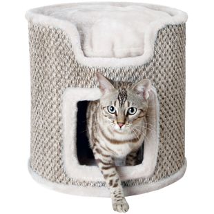 TRIXIE Kraapimispuu - torn kassidele Ria 37x37 cm, helehall