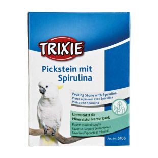 TRIXIE Nokkimiskivi lindudele spirulinaga, 190 g