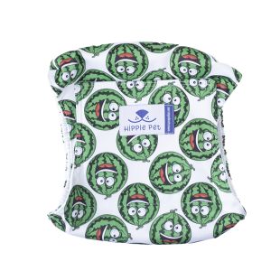 HIPPIE PET Многоразовые подгузники для самцов с принтами в виде арбузов, XL