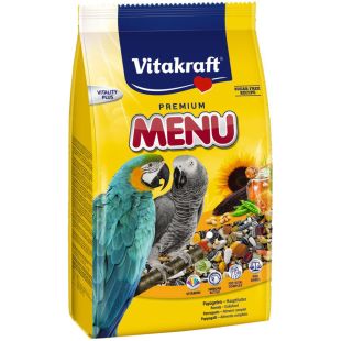 VITAKRAFT Menu Honig корм для попугаев ара и жако 1 кг