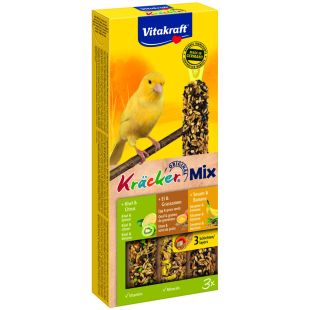 VITAKRAFT лакомства для мелких домашних животных, с яйцом, киви и бананом 3 шт.