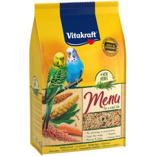 VITAKRAFT MR Menu Vital корм для волнистых попугаев 500 г