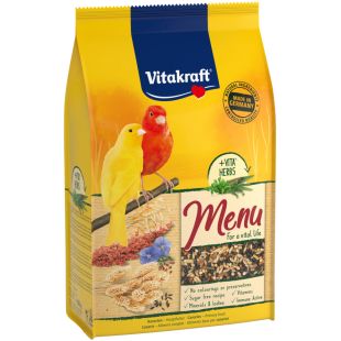 VITAKRAFT Menu Vital Honey корм для канареек 500 г