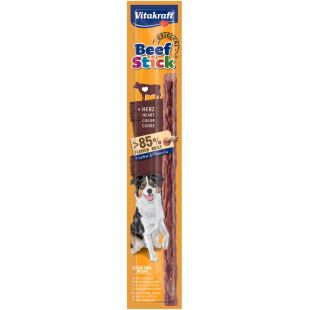 VITAKRAFT Beef Stick лакомство для собак с сердцем быка 1 шт.