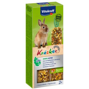 VITAKRAFT Kracker junior calcium лакомства для кроликов 2 шт.