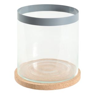 ZOLUX Life Aqua akvaarium silindrikujuline, hall, 12 l