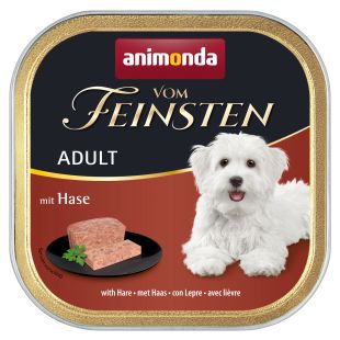 ANIMONDA Vom feinsten Forest konservsööt täiskasvanud koertele jäneselihaga 150 g