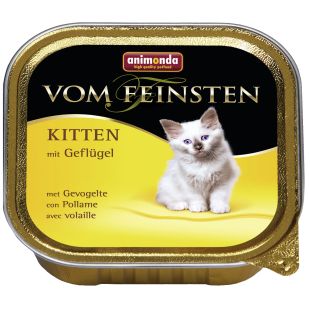 ANIMONDA Vom feinsten konservsööt noortele kassidele kodulinnulihaga 100 g