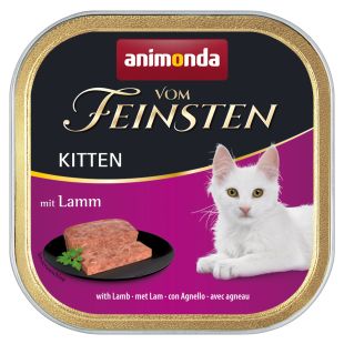 ANIMONDA Vom feinsten konservsööt noortele kassidele lambalihaga 100 g