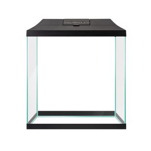 AQUAEL Akvaariumikomplekt algajale LEDDY MINI must, 29 × 15 × 30 cm