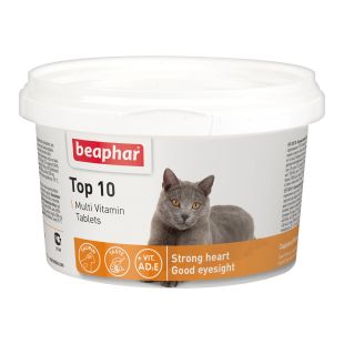 BEAPHAR Top-10 cat пищевая добавка для кошек 180 таблеток