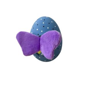 MISOKO игрушка для питомцев, яйцо, латекс, фиолетовая 11 cм