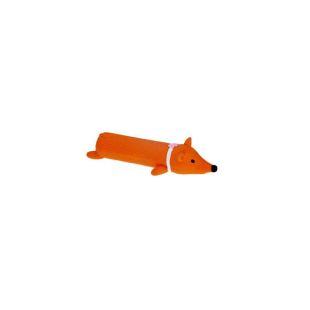 MISOKO Koera mänguasi, rebane lateks, oranž, 24 cm
