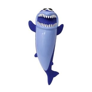 MISOKO игрушка для собак, акула, латекс, синяя 29,5 cм
