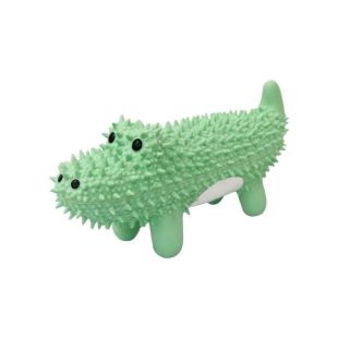 MISOKO игрушка для собак, крокодил с шипами, латекс, зеленый 20cм