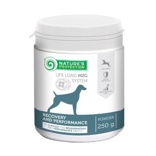 NATURE'S PROTECTION täiskasvanud koerte toidulisand regeneratsiooni ja efektiivsuse toetuseks 250 g
