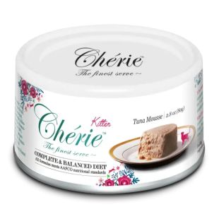 CHERIE Noorte kasside konservtoit kanalihaga 80 g