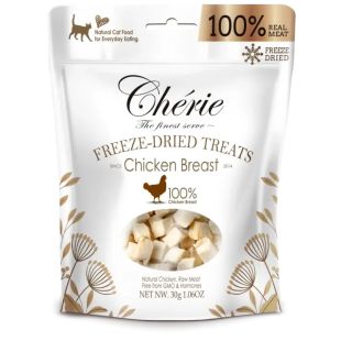 CHERIE Kasside maiustus, külmkuivatatud kanaliha 30 g