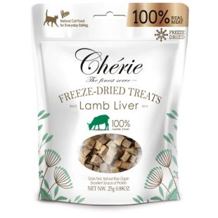CHERIE Kasside maiustus, külmkuivatatud lambamaks 25 g