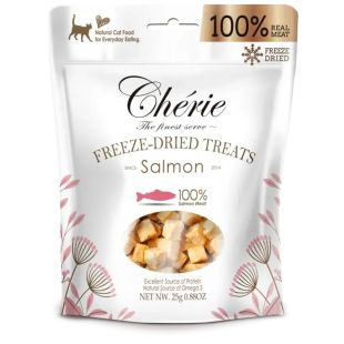 CHERIE Kasside maiustus, külmkuivatatud lõhe 25 g
