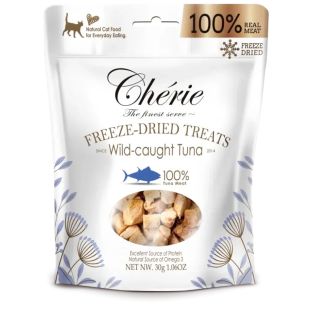 CHERIE Kasside maiustus, külmkuivatatud tuunikala 30 g