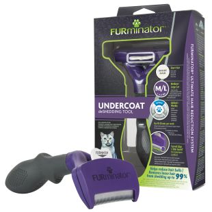 FURMINATOR DeShedding hari lühikarvalistele kassidele L