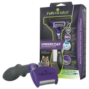 FURMINATOR DeShedding hari pikakarvalistele kassidele L