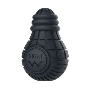 GIGWI mänguasi koertele dosaator, kummist, must