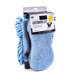 HIPPIE PET Губка для мытья домашних животных 13x25 / 20x24 см