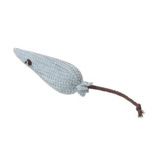 HIPPIE PET Kassi mänguasi, hiir hall, 11 cm