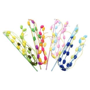 HIPPIE PET Kassi mänguasi, õng erinevaid värve, 47 cm