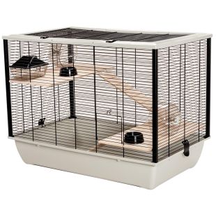INTERZOO Клетка для грызунов HUGO + WOOD 78x48x58 см