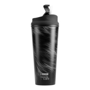 NATURE'S PROTECTION SUPERIOR CARE Plastikust jooginõu, tumeda karvkatte illustratsiooni ja kõrrega 710 ml