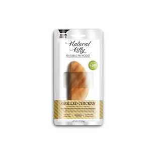 NATURAL KITTY Koerte ja kasside maiustus, aurutatud kana 30 g