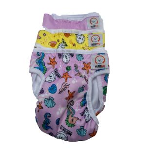 MISOKO korduskasutatavate mähkmete komplekt Fantasy emastele koertele XL-suurus, 3 tk.