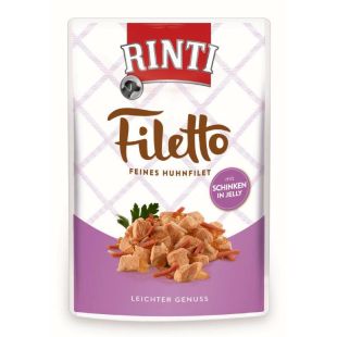FINNERN MIAMOR RINTI FILETTO konservsööt täiskasvanud koertele kanaliha ja singiga  100 g