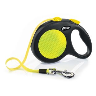 FLEXI Neon XS automaatne lindi-jalutusrihm L, max 50 kg, 5 m
