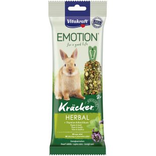 VITAKRAFT EMOTION KRACKER täiendsööt kääbusjänestele ürtidega, 2 tk.