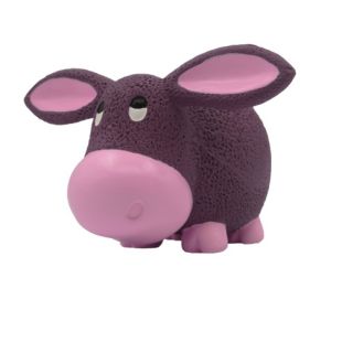 HIPPIE PET Koeramänguasi EESLIKE, lateksist, lilla, 12 cm