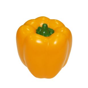 HIPPIE PET Koeramänguasi PAPRIKA, vinüülist, kollane, 6,8 cm