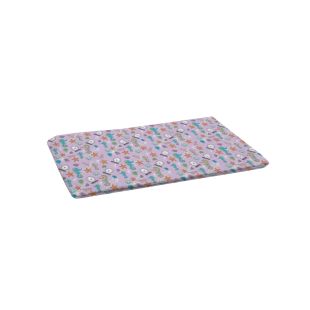 MISOKO korduvkasutatav lemmiklooma pissimismatt, 2tk. merihobumotiiviga, roosad, 80x140 cm, 2 tk