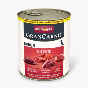 ANIMONDA GranCarno Junior, konservid kutsikatele kalkunilihaga 800 g